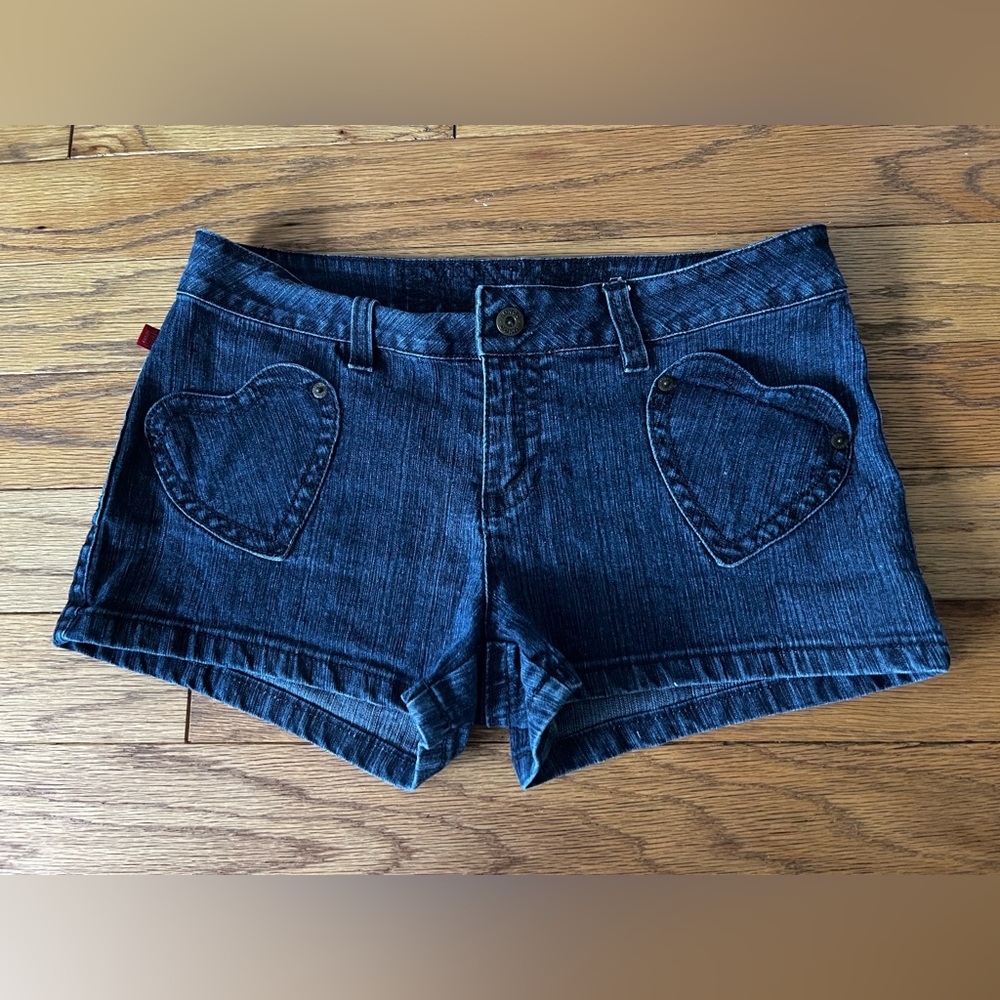 Bongo Junior Heart Pocket Jean Shorts